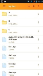 Rapidgator.net File Manager Screenshot 3