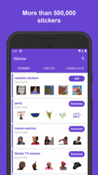 iSticker - Sticker Maker and Funny Stickers Screenshot 1