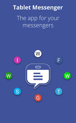 Tablet Messenger Screenshot 1