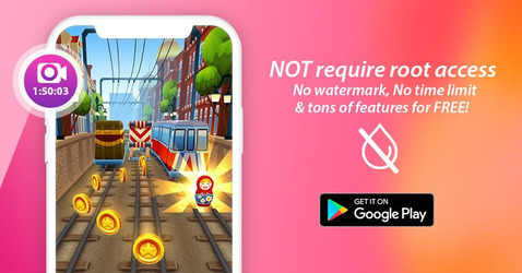 Screen Video Recorder No Root: Audio Video Editor Screenshot 1