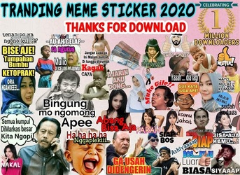 Kumpulan Sticker Keren Lucu WAStickerApps WhatsApp Screenshot 2