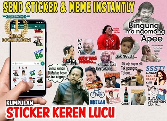 Kumpulan Sticker Keren Lucu WAStickerApps WhatsApp Screenshot 4