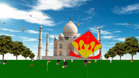 Kite Flying India VS Pakistan Скриншот 6