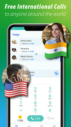 Free Call, Call Free Phone Calling App - CallGate Screenshot 1