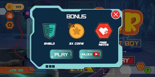Vir The Robot Boy Run Скриншот 3