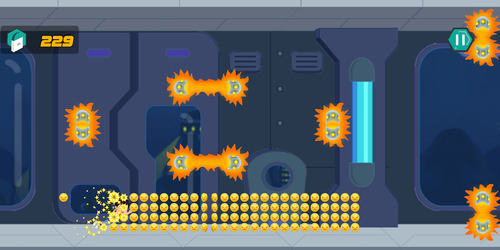 Vir The Robot Boy Run Скриншот 8