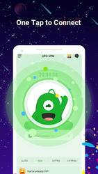 UFO VPN Basic: Free VPN Proxy Master & Secure WiFi Screenshot 6