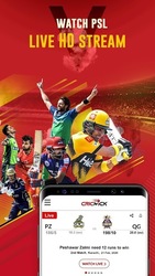 Cricwick: PSL 2020 Live Streaming, Scores & Clips Screenshot 1