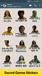 Bindaas: Hindi stickers, WA Status WAStickerApps Screenshot 3