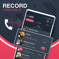 Call Recorder - callX Скриншот 1
