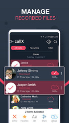 Call Recorder - callX Скриншот 3