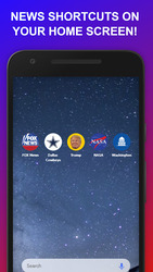 News Home - Full Screen News Widget and Launcher Screenshot 3
