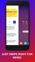 News Home - Full Screen News Widget and Launcher Screenshot 4