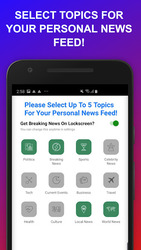 News Home - Full Screen News Widget and Launcher Screenshot 5