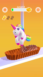 Perfect Cream: Icing Cake Game Screenshot 1