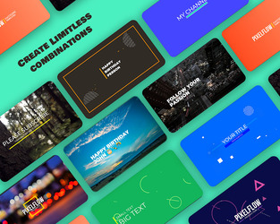 PixelFlow - Intro maker and text animator Screenshot 3