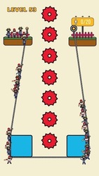 Rope Rescue! - Unique Puzzle Скриншот 1