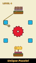 Rope Rescue! - Unique Puzzle Скриншот 2