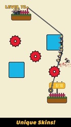Rope Rescue! - Unique Puzzle Скриншот 5