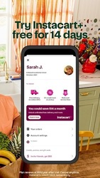 Instacart: Food delivery today Screenshot 2
