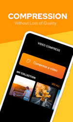 Compress Video: Video Cutter - Audio Extractor Скриншот 1