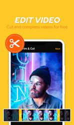 Compress Video: Video Cutter - Audio Extractor Скриншот 3