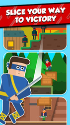 Mr Ninja - Slicey Puzzles Скриншот 4