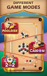 Carrom Friends : Play Carrom Board Disc Pool Game Скриншот 2