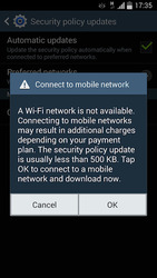 Samsung Security Policy Update Скриншот 2