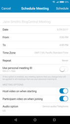RingCentral Meetings Screenshot 4