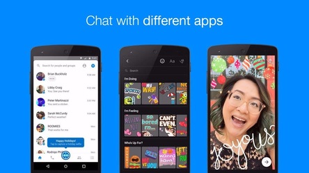 Messenger: All-in-One сообщений & Video Calling Скриншот 1