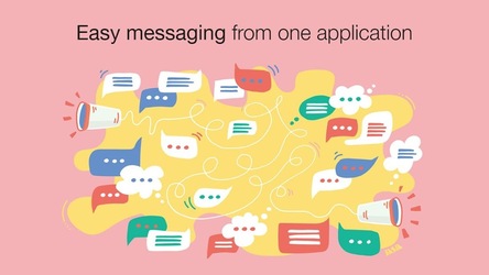 Messenger: All-in-One сообщений & Video Calling Скриншот 3