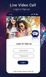 Live Chat Video Chat With Girls Скриншот 1