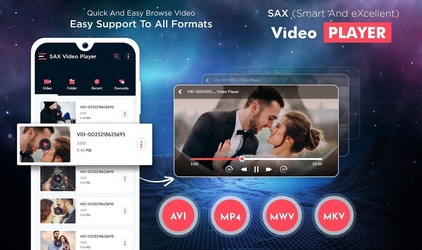 SAX Video Player - All Format HD Video Support Screenshot 1