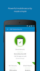 AT&T Mobile Security Скриншот 1
