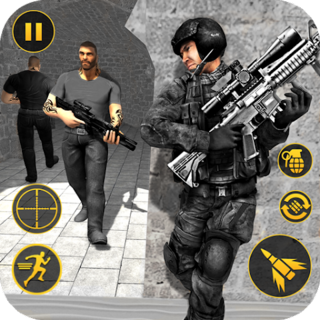 Anti Terrorist Shooting Game Icon