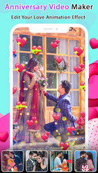 Anniversary Video Maker with Song & Music Screenshot 2