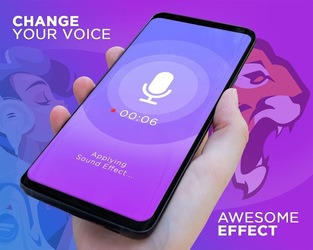 Funny Voice Changer: Voice Editor - Voice Effects Скриншот 1