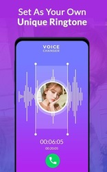 Funny Voice Changer: Voice Editor - Voice Effects Скриншот 4