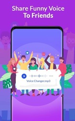 Funny Voice Changer: Voice Editor - Voice Effects Скриншот 6