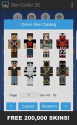 Skin Editor 3D for Minecraft Скриншот 2