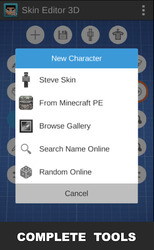 Skin Editor 3D for Minecraft Скриншот 3