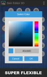 Skin Editor 3D for Minecraft Скриншот 4