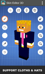 Skin Editor 3D for Minecraft Скриншот 7