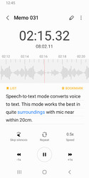 Samsung Voice Recorder Screenshot 4