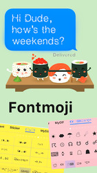 Fontmoji Скриншот 1