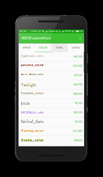MIUI Custom Font Installer Скриншот 3