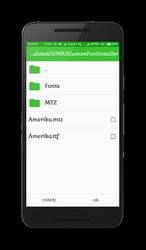 MIUI Custom Font Installer Скриншот 6