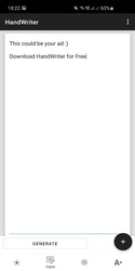 HandWriter - Конвертер текста в рукописный Скриншот 2