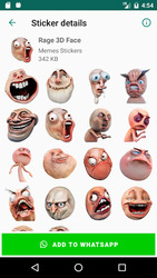 Troll Face Memes Stickers pack for WhatsApp Screenshot 2